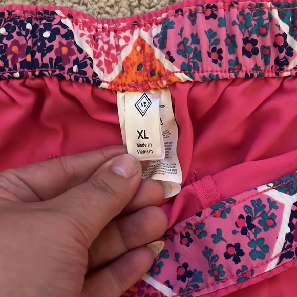 Vera Bradley scrub bottoms in hot pink! - Picture 2 of 3